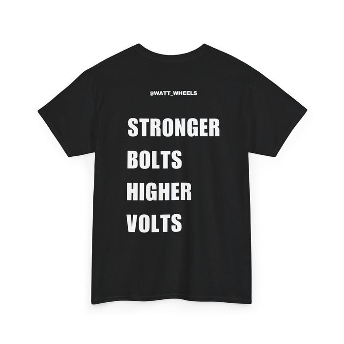 Stronger Bolts Graphic Tee for Energy Enthusiasts