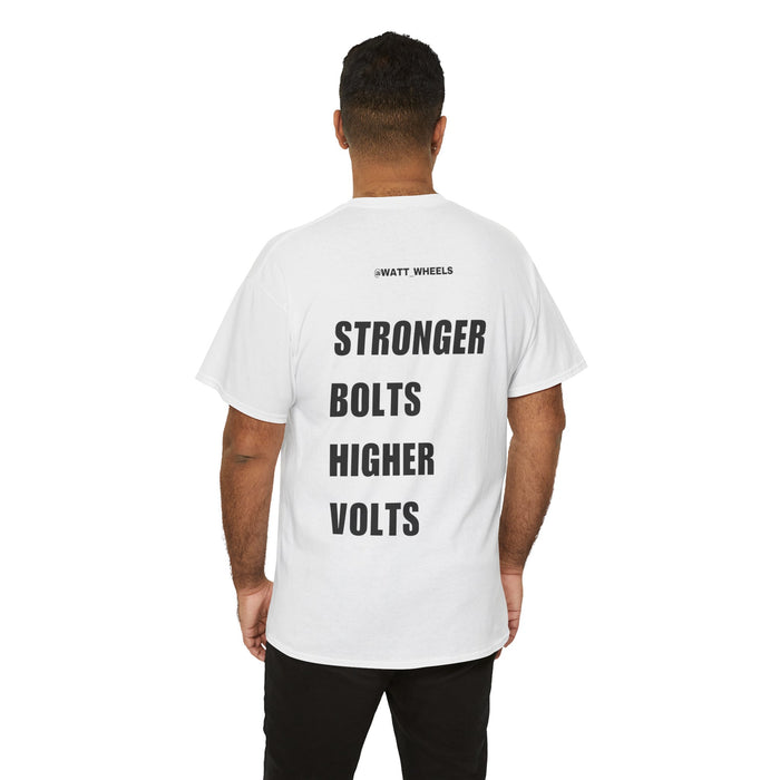 Stronger Bolts Graphic Tee for Energy Enthusiasts