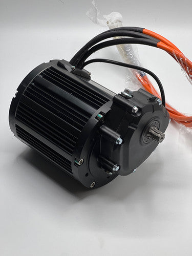 QS 138 90H V3 Mid-Drive Motor with Reduction Gear | High-Torque Electric Motorcycle Motor